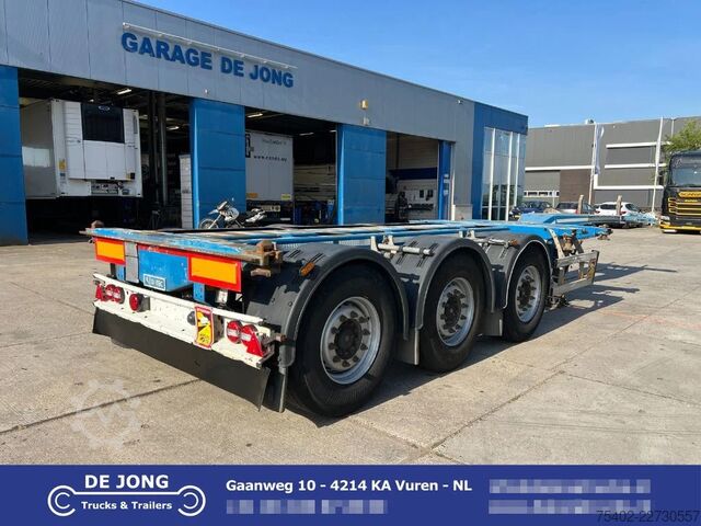 Gámaflutningar D-TEC Flexitrailer FT-LS-S / 3x Extendable / 1x Lift ...