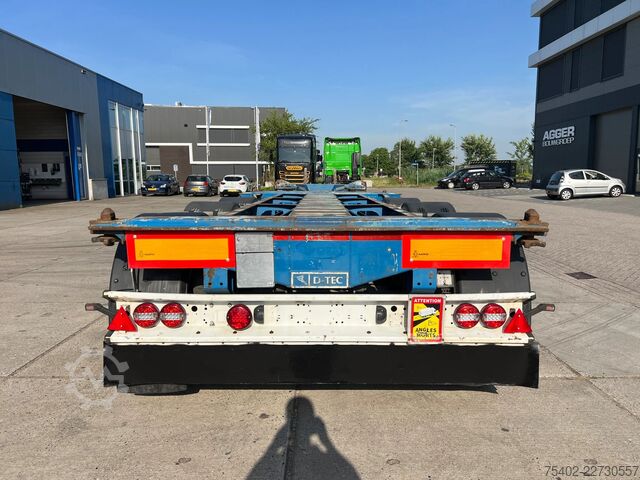 Gámaflutningar D-TEC Flexitrailer FT-LS-S / 3x Extendable / 1x Lift ...