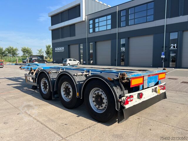 Gámaflutningar D-TEC Flexitrailer FT-LS-S / 3x Extendable / 1x Lift ...