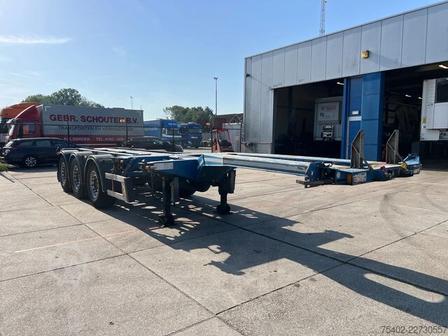 Gámaflutningar D-TEC Flexitrailer FT-LS-S / 3x Extendable / 1x Lift ...