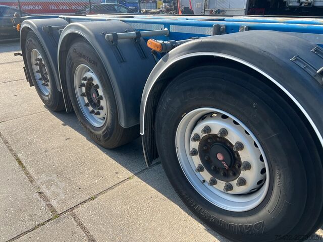 Gámaflutningar D-TEC Flexitrailer FT-LS-S / 3x Extendable / 1x Lift ...
