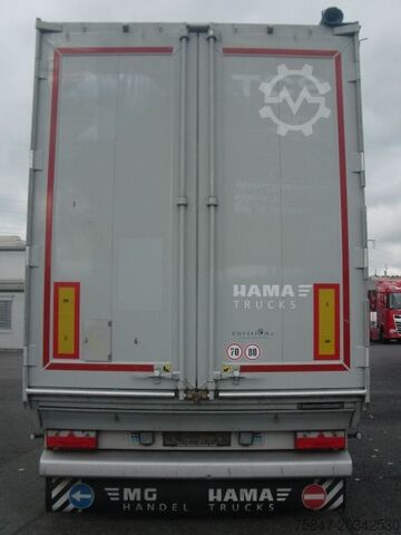 Félpótkocsi járópadlóval Knapen K 100 Schubboden 90 qm3 Boden 10 mm