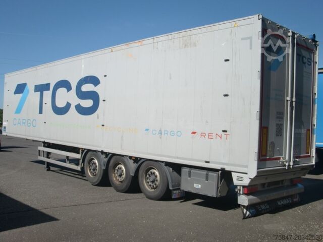 Félpótkocsi járópadlóval Knapen K 100 Schubboden 90 qm3 Boden 10 mm