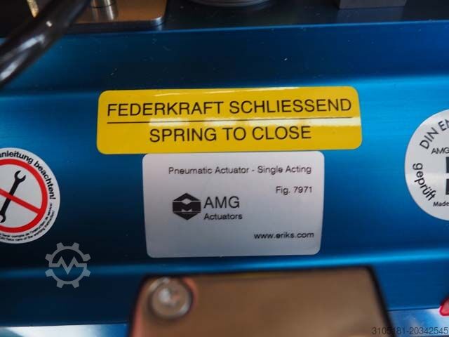 Actuador neumático con válvula AMG-PESCH SAF 30NC
