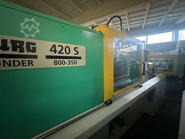 Máquina de moldagem por injeção Arburg 420S 800-350