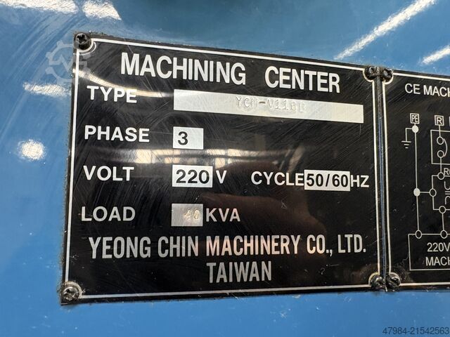 Vertikalni obradni centar YCM SUPERMAX V116B