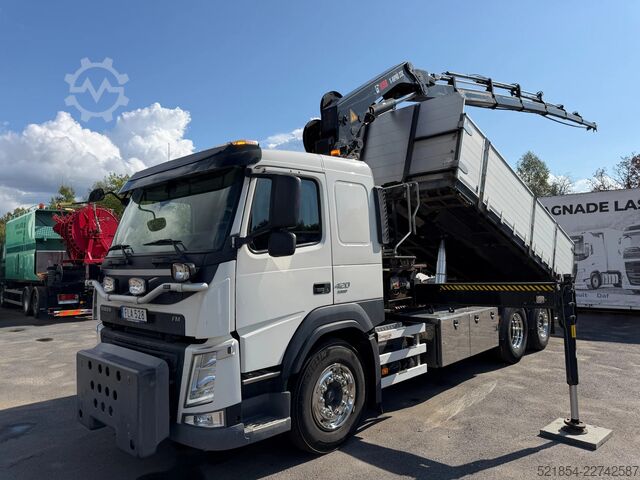 Tipper with crane Volvo FM 420 6x2*4, Tipp&Crane-truck, 2017