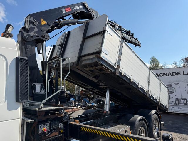 Tipper with crane Volvo FM 420 6x2*4, Tipp&Crane-truck, 2017