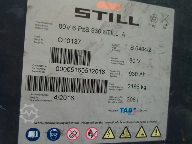 Elektro-Gabelstapler 4-Rad STILL RX 60-45