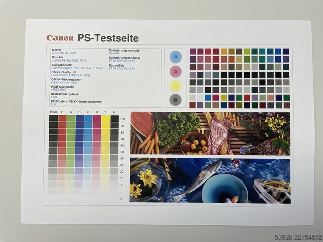  Canon imagePRESS C710 incl. Staple Finisher, Paperdeck and Fiery