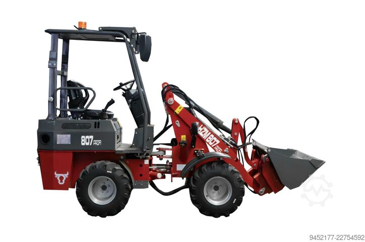 Carregadeira HZM 807 Profi PErkins 25PS