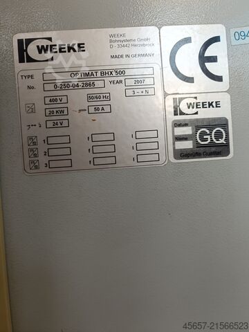 прохідний обробний центр Weeke Optimat BHX