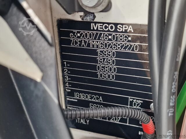 Koffer Iveco Eurocargo 160.280 4x2 - Box with sidedoors - Lo...