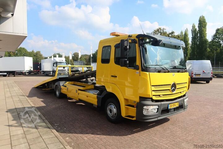 Vyprosťovacie vozidlo Mercedes-Benz Atego 1221 L Takelwagen 6 persoons