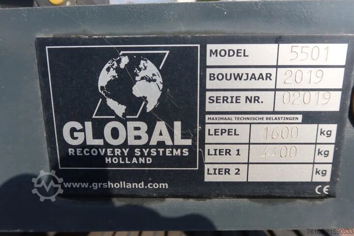 Vyprosťovacie vozidlo Mercedes-Benz Atego 1221 L Takelwagen 6 persoons