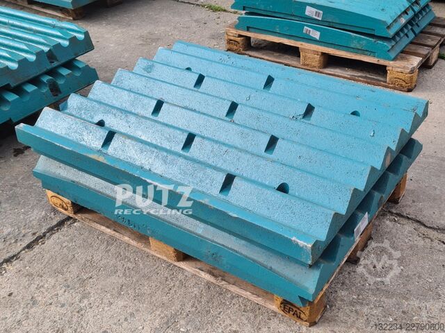 Metso LT95 / C95 के लिए ब्रेक बैक जोड़ा Putz Recycling METSO LT95 C95
