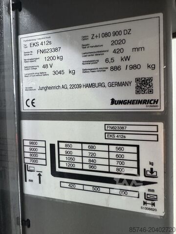 EKS 412 S - Vadu vadība !! PSA !! Triplex FFL !! JUNGHEINRICH EKS 412 S - Wire Guidance !! PSA !! Triplex FFL !!
