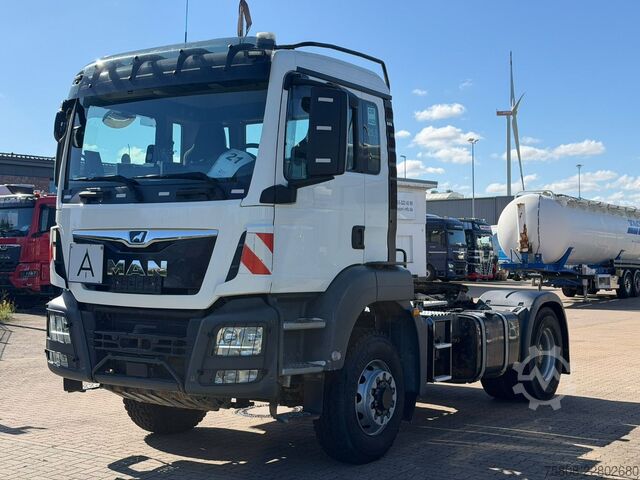 Njësi standarde të tërheqjes MAN 2xTGS 18.430 4x4H BLS Kipphydraulik / LOF 90
