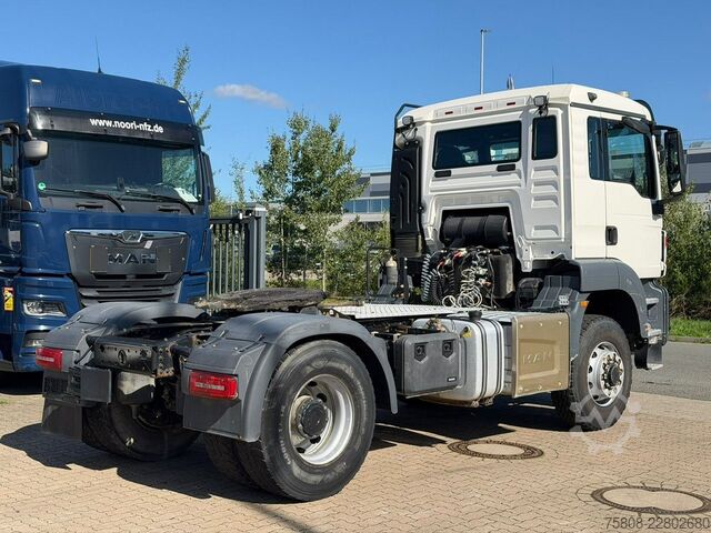 Njësi standarde të tërheqjes MAN 2xTGS 18.430 4x4H BLS Kipphydraulik / LOF 90