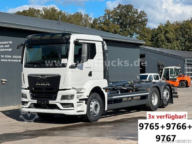 Abrollkipper MAN TGS 26.520 Lenk-/Lift Meiller Abroller 3X Vorh.