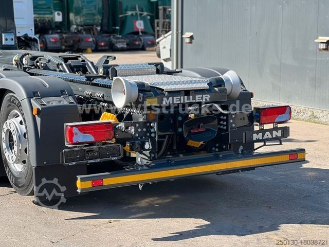 Abrollkipper MAN TGS 26.520 Lenk-/Lift Meiller Abroller 3X Vorh.