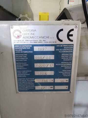 1ロールコーター塗布機 Giardina G95/05