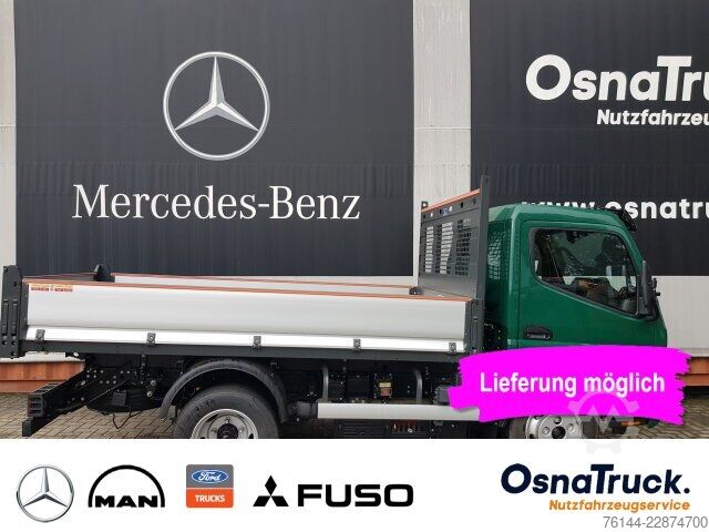 Furgoneta de caja alta Mitsubishi Canter 4C15e Hinterkipper Klima, Kamera, AHK