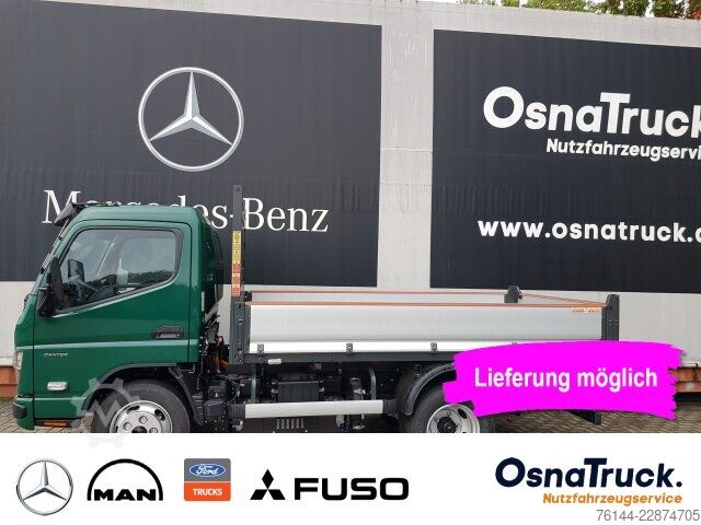 Camión volquete trilateral Mitsubishi Canter 4C15e Hinterkipper Klima, Kamera, AHK