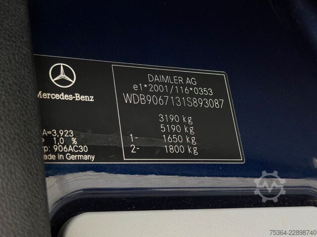 Минибус MERCEDES-BENZ Sprinter 213 Cdi BlueTec 9Sitze Schiebetür Klima