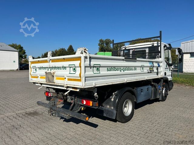 Furgón volquete trilateral IVECO EuroCargo 80-210 / Meiller + Hohe Bordwände