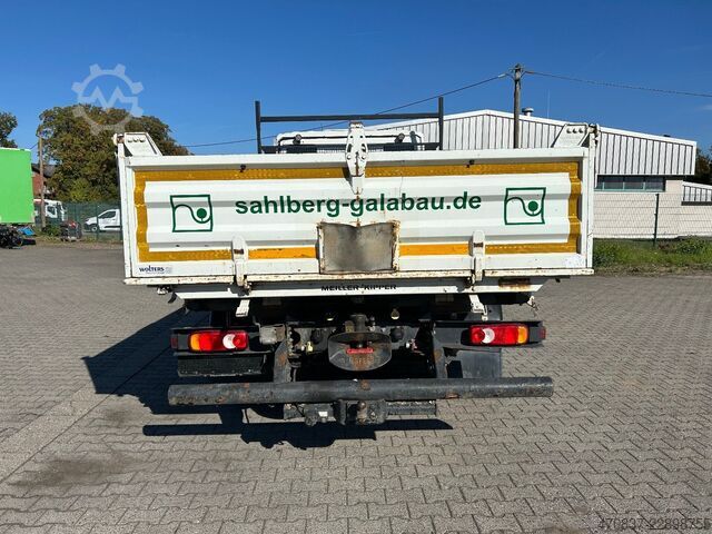 Furgón volquete trilateral IVECO EuroCargo 80-210 / Meiller + Hohe Bordwände