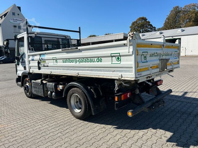 Furgón volquete trilateral IVECO EuroCargo 80-210 / Meiller + Hohe Bordwände