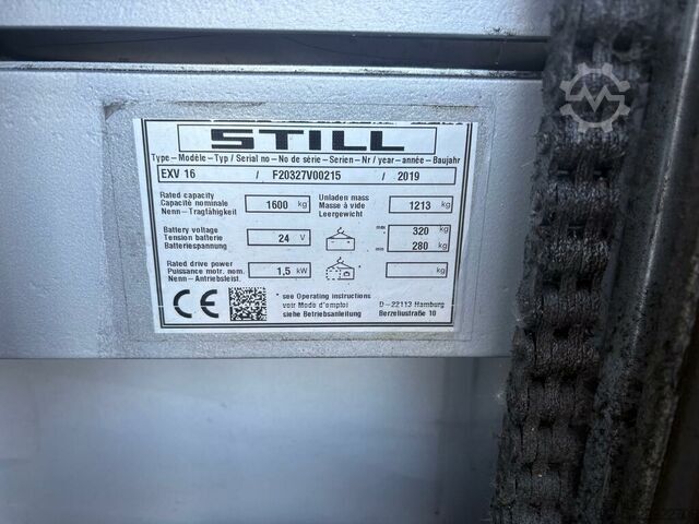 VS-23118 Apilador eléctrico Still EXV16 5616mm STILL EXV16