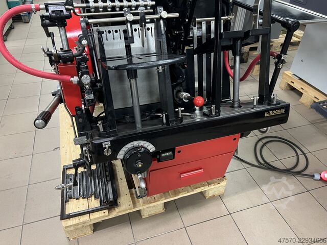 Cortadora, máquina de tipografia Heidelberg OHT „windmill” Letterpress