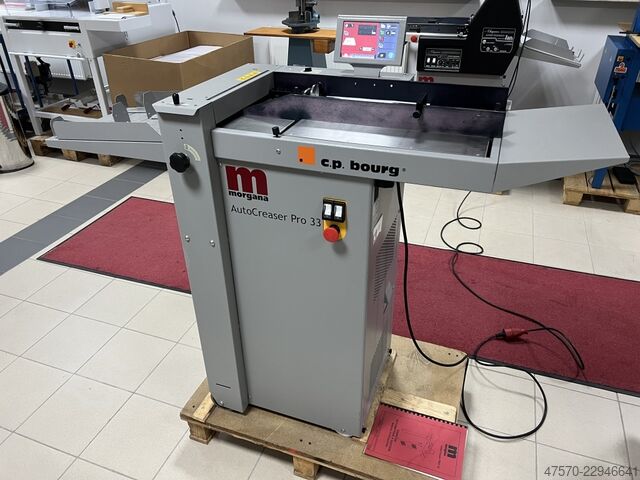 Avtomatski zgibalnik Morgana Autocreaser PRO 33 Automatic Creaser