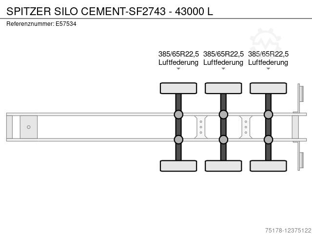 Spitzer CEMENT SF2743 43000 L