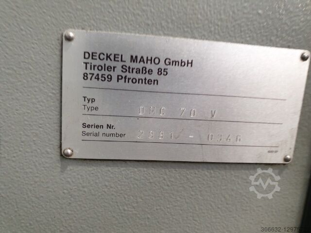 Deckel Maho  DMC 70/DC 70/ DC 100