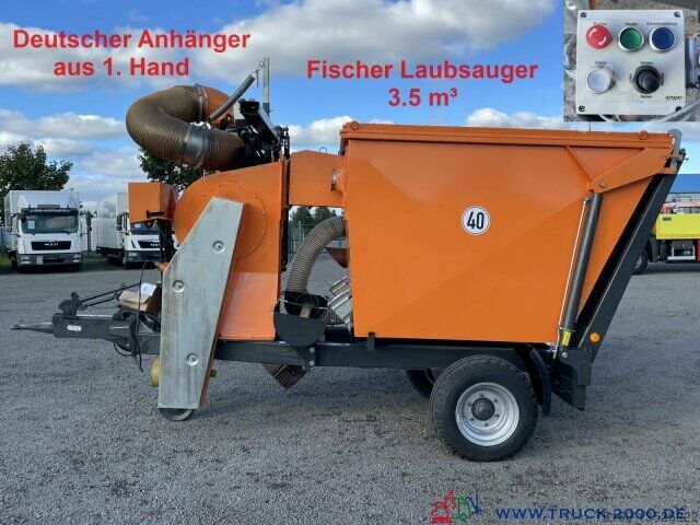 Fischer Laubsauger F683 3.5 mÂ³ hydr. Saugarm