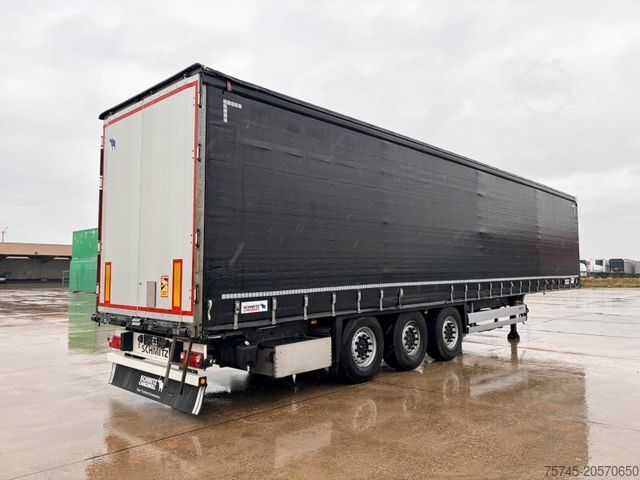Semirremolque abierto con toldo SCHMITZ CARGOBULL SCB S3T * POWER CURTAIN * LIFT ACHSE