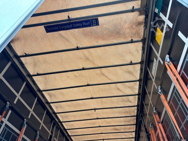Semirremolque abierto con toldo SCHMITZ CARGOBULL SCB S3T * POWER CURTAIN * LIFT ACHSE