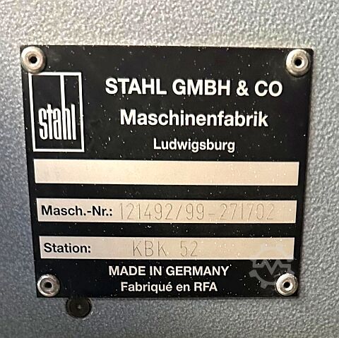 Máquina de dobragem combinada + estação Stahl Ti52/4-Fi52 + KBK 52