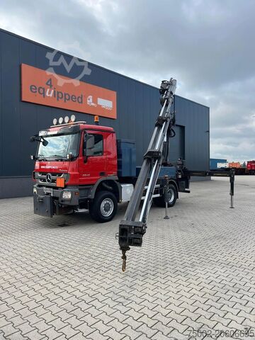 Žeriavové vozidlo Mercedes-Benz Actros 2046 4x4 / FULL SPRING / HIAB 288 EP 5 H...
