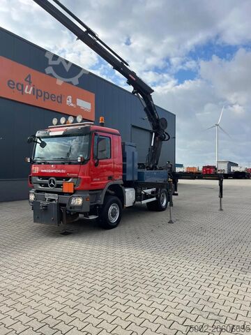 Žeriavové vozidlo Mercedes-Benz Actros 2046 4x4 / FULL SPRING / HIAB 288 EP 5 H...