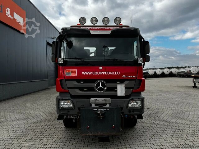 Žeriavové vozidlo Mercedes-Benz Actros 2046 4x4 / FULL SPRING / HIAB 288 EP 5 H...