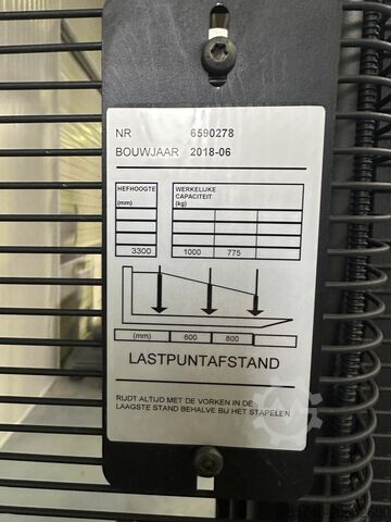 SPE 120 XR * DEMO!! REACH - mástil + Horquillas basculantes + Acero inoxidable!! TOYOTA SPE 120 XR * DEMO !! REACH - MAST + Tilting Forks + S.S. !!