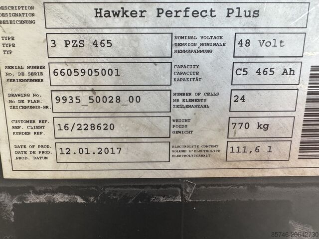 R 12 B * Triplex FFL !! LINDE R 12 B * Triplex FFL !!