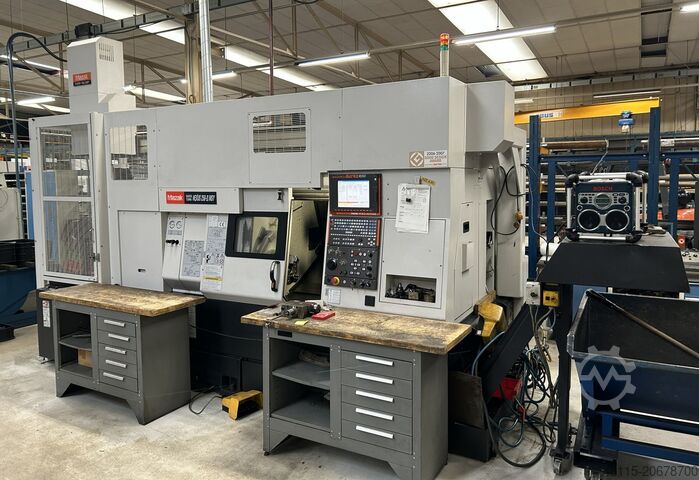 Tornio CNC con utensili motorizzati e secondo mandrino Mazak Quick Turn Nexus 250 ll MSY