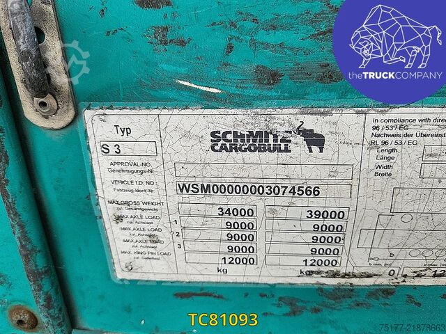 Lonas correderas Schmitz Cargobull 
