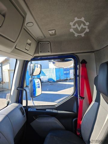 LKW mit Pritsche & Plane RENAULT D12/280, Ladebordwand Zepro