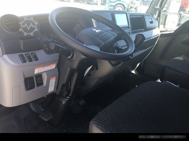 Savitarnos furgonas MITSUBISHI Canter 3C15 Hinterkipper mit Staubox AHK3,5/grau